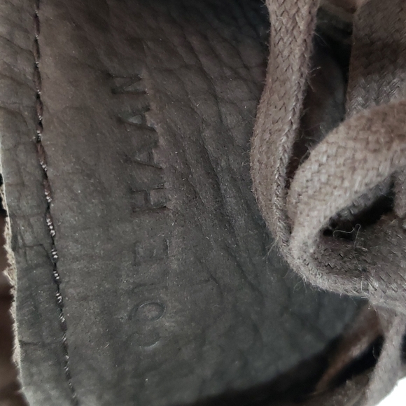 Cole Haan Sueded Textile Camo Light Weight ankle boots size 8 - Picture 8 of 9